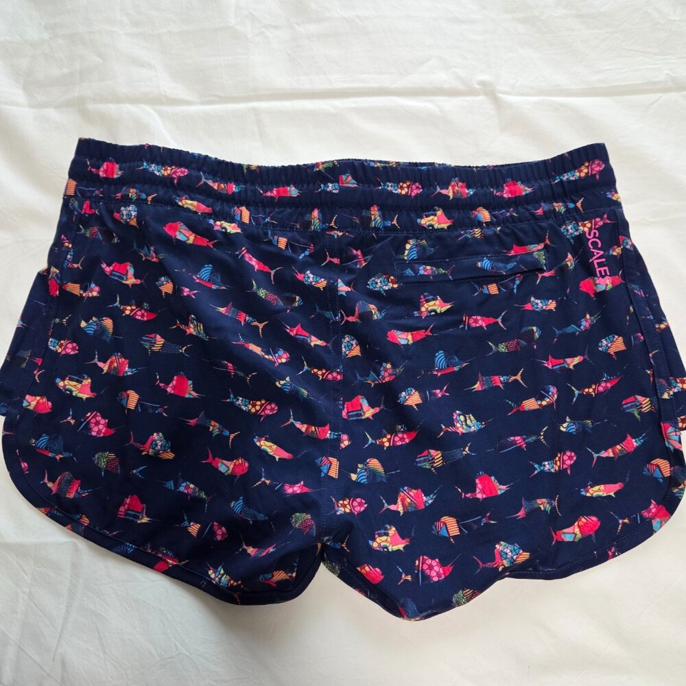 SCSLES Multi Colored Fish Shorts - Picture 7 of 9